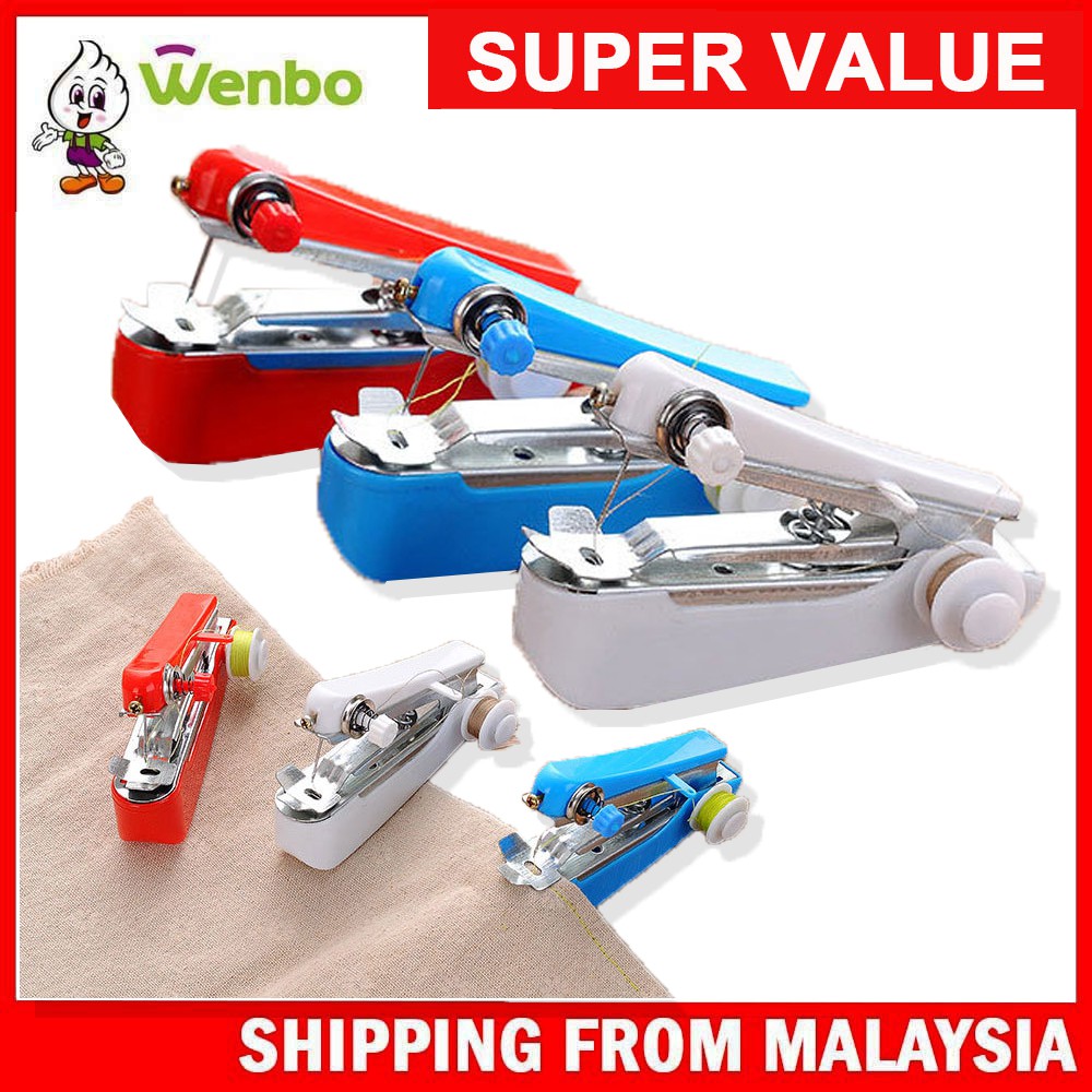 Wenbo Portable Mini Manual Sewing Machine Stitch Sewing Machine