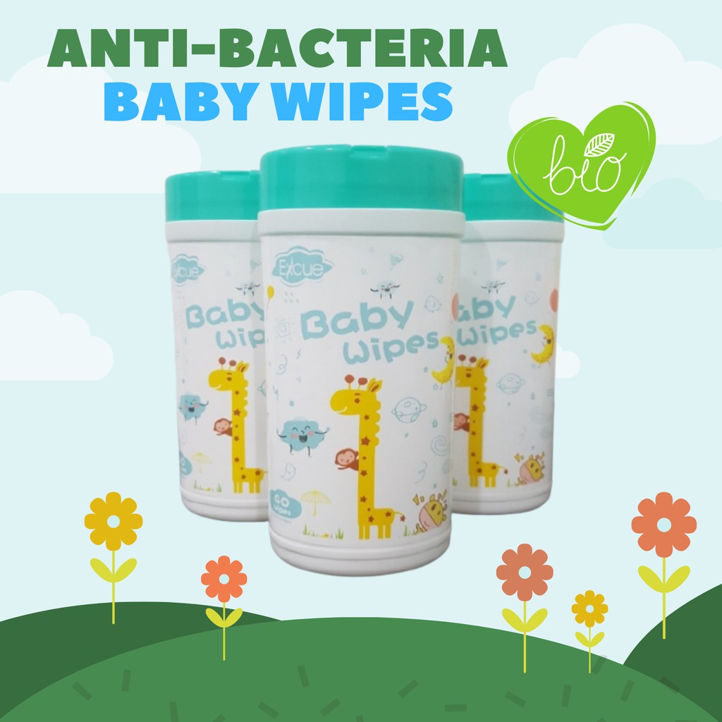 🔥1 For RM3.5 🔥 Wet Tissue Alcohol free / Baby Wipes travel/ Excue baby