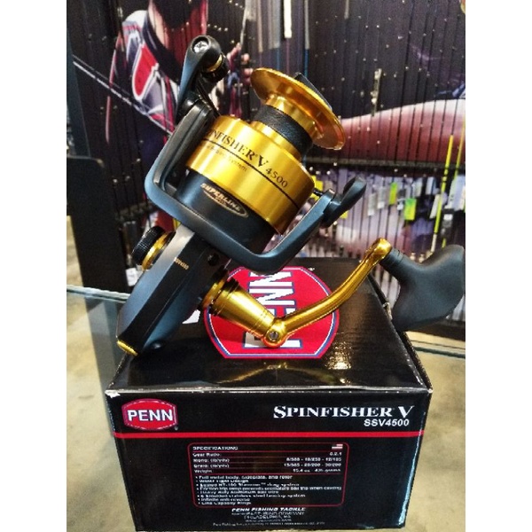 Penn Spinfisher V SSV4500/5500 (free gift 🎁 3 jig) | Shopee Malaysia
