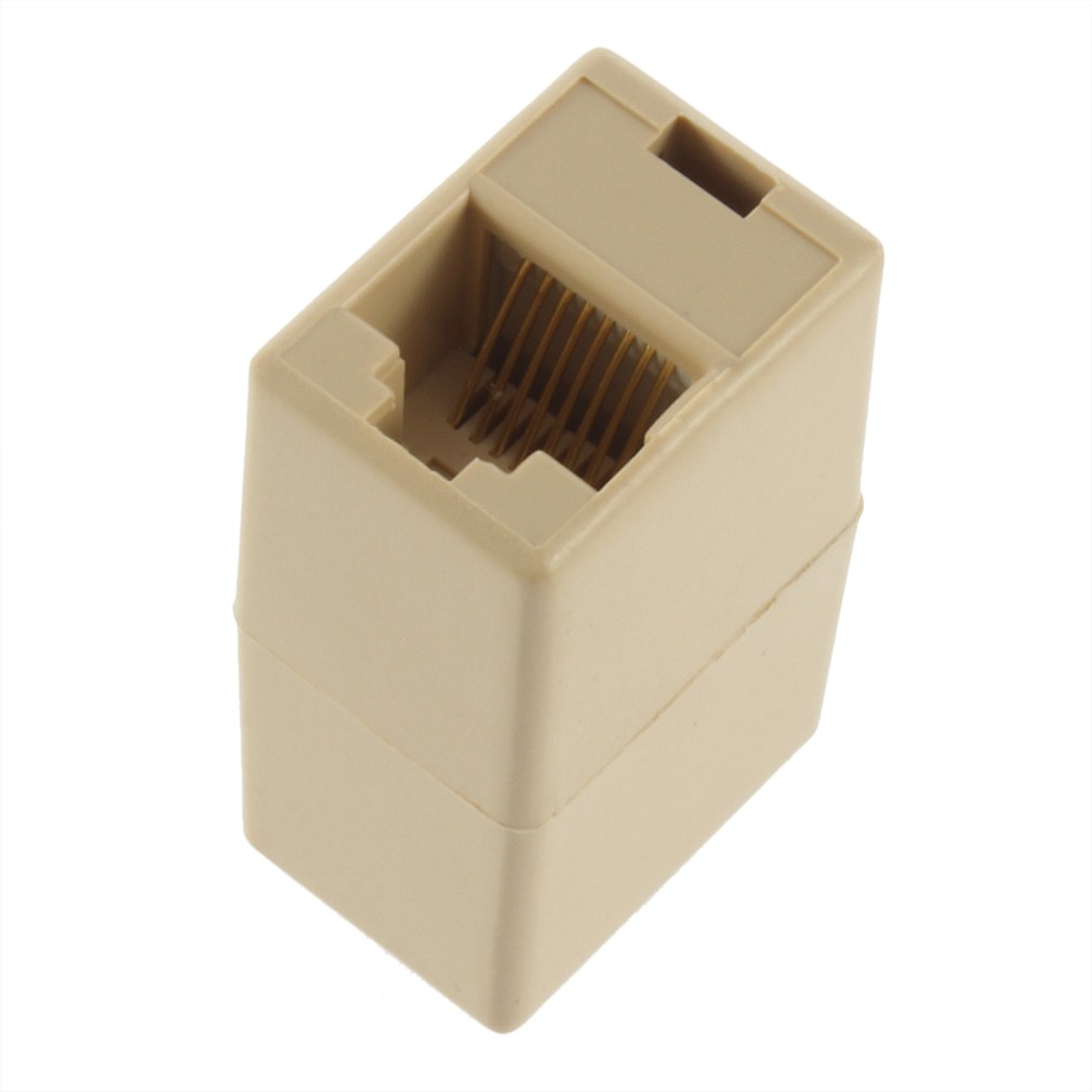 New RJ45 CAT 5 Lan Cable Joiner Coupler Connector Shopee