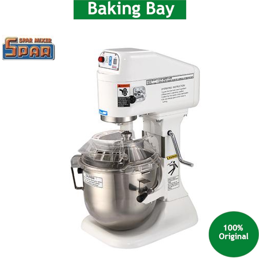 Original Taiwan SPAR Table Top Mixer SP800A (8.0L) BowlLift Stand