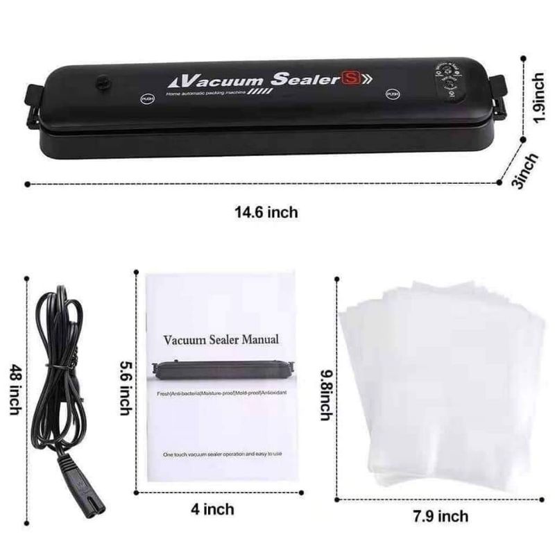 Vacuum sealing machine家用真空封口机 Shopee Malaysia