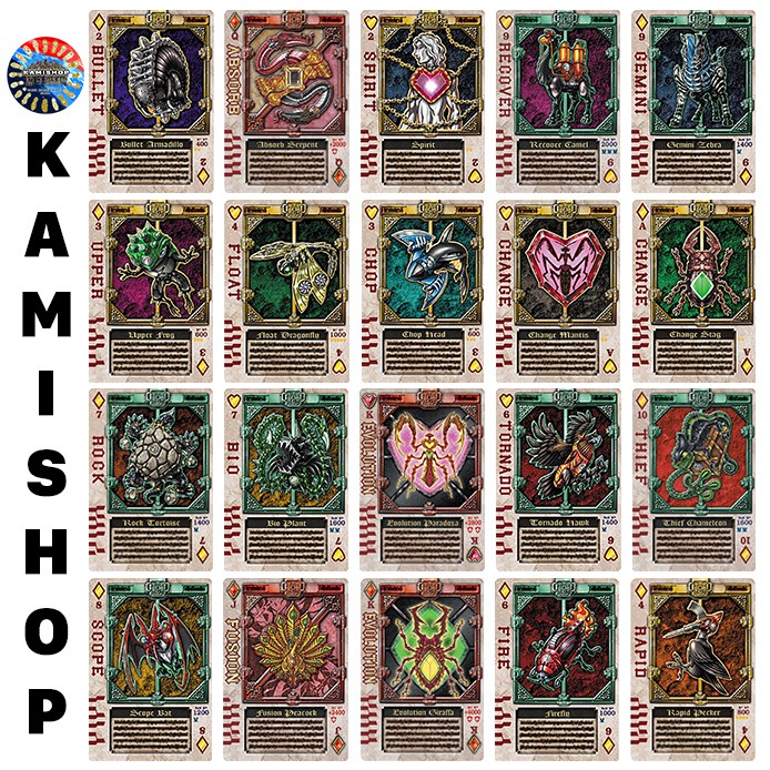 Card Rouze Blade Kamen Rider Blade Card Shopee Malaysia