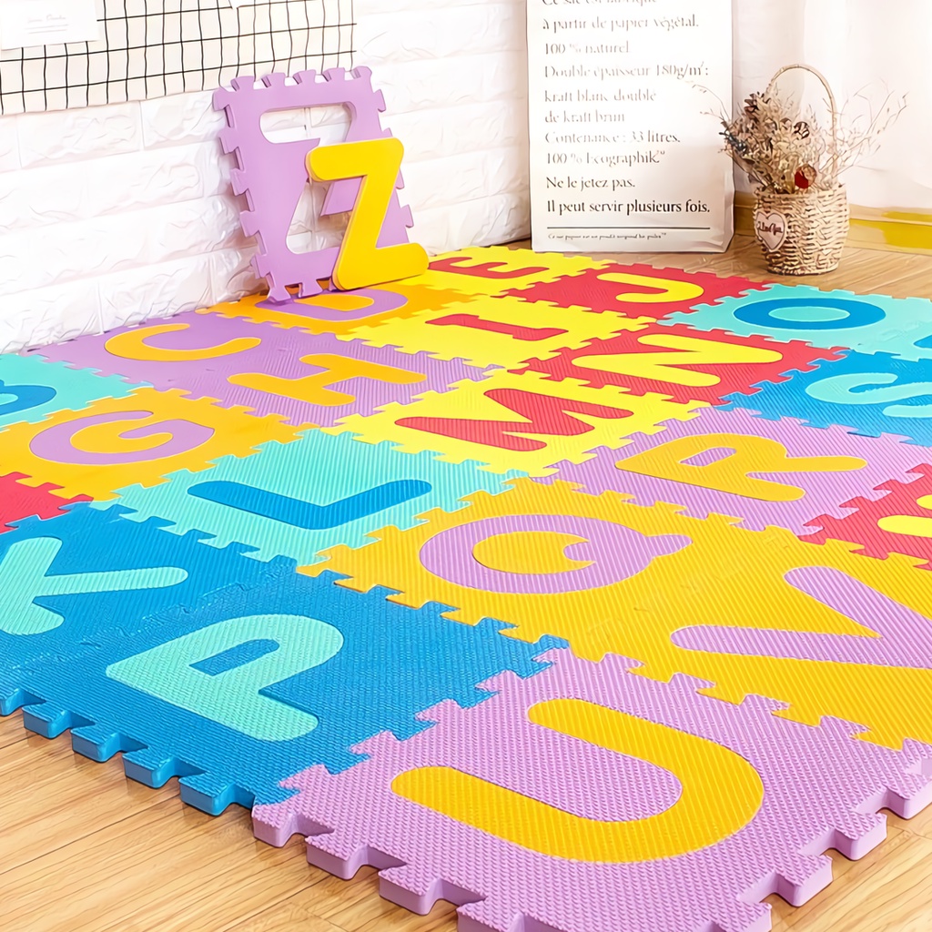 Foam Baby Playmat Puzzle Crawl Mat Kid Crawling Rugs Children Floor