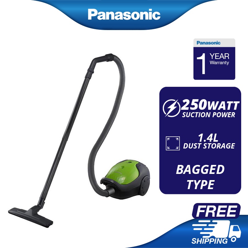 PANASONIC MCCG370 BAGGED VACUUM CLEANER 850W MCCG370GV47 Shopee
