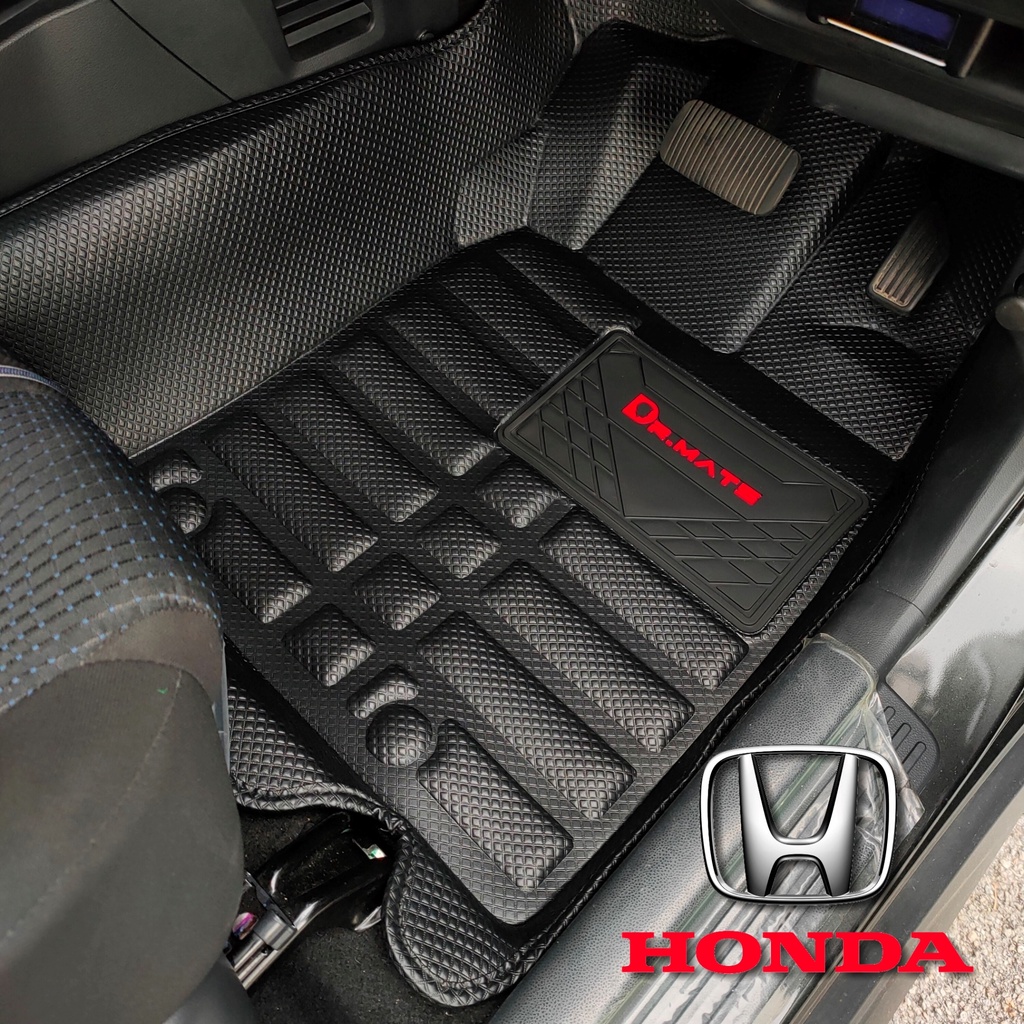 [1 set] 5D Carpet HONDA BRV City Hatchback CRV HRV Jazz Civic FC FE