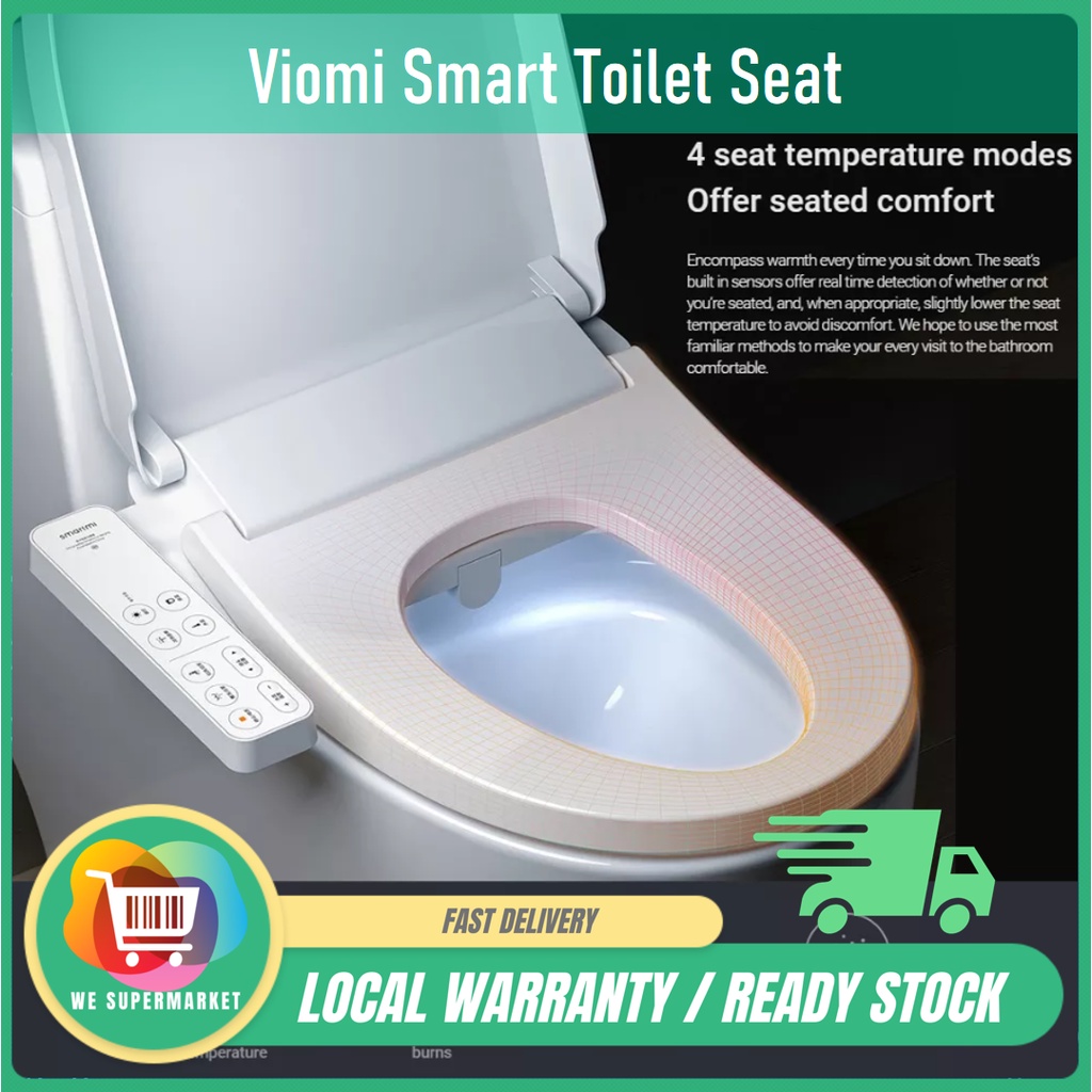 Xiaomi Viomi Smart Toilet Seat Washlet Elongated Electric Bidet Cover
