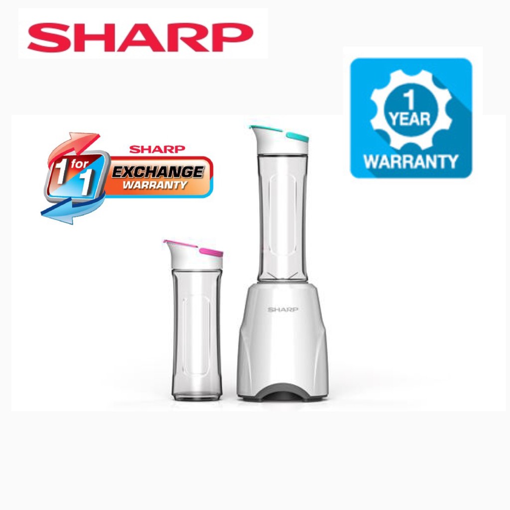 SHARP personal blender EM60PMWH Shopee Malaysia