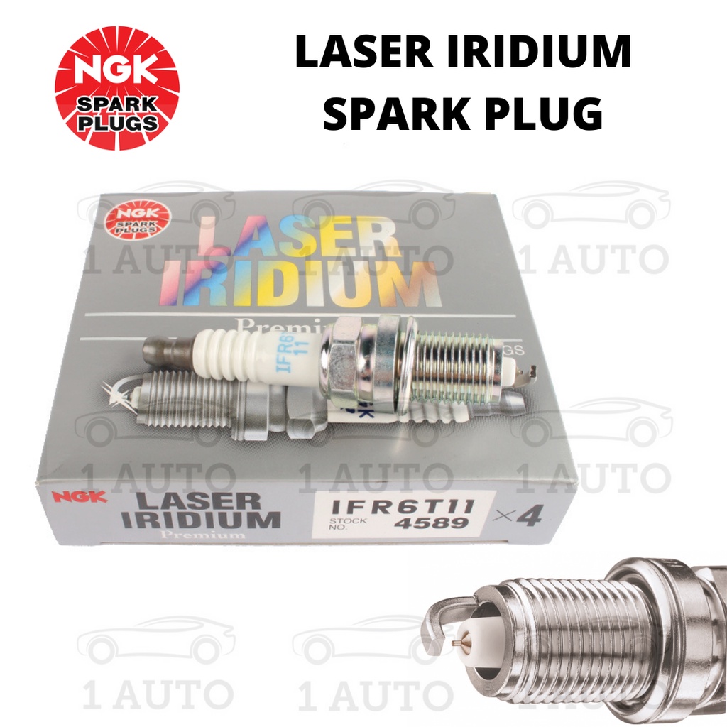 (MADE IN JAPAN) GENUINE NGK LASER IRIDIUM SPARK PLUG TOYOTA CAMRY ACV41