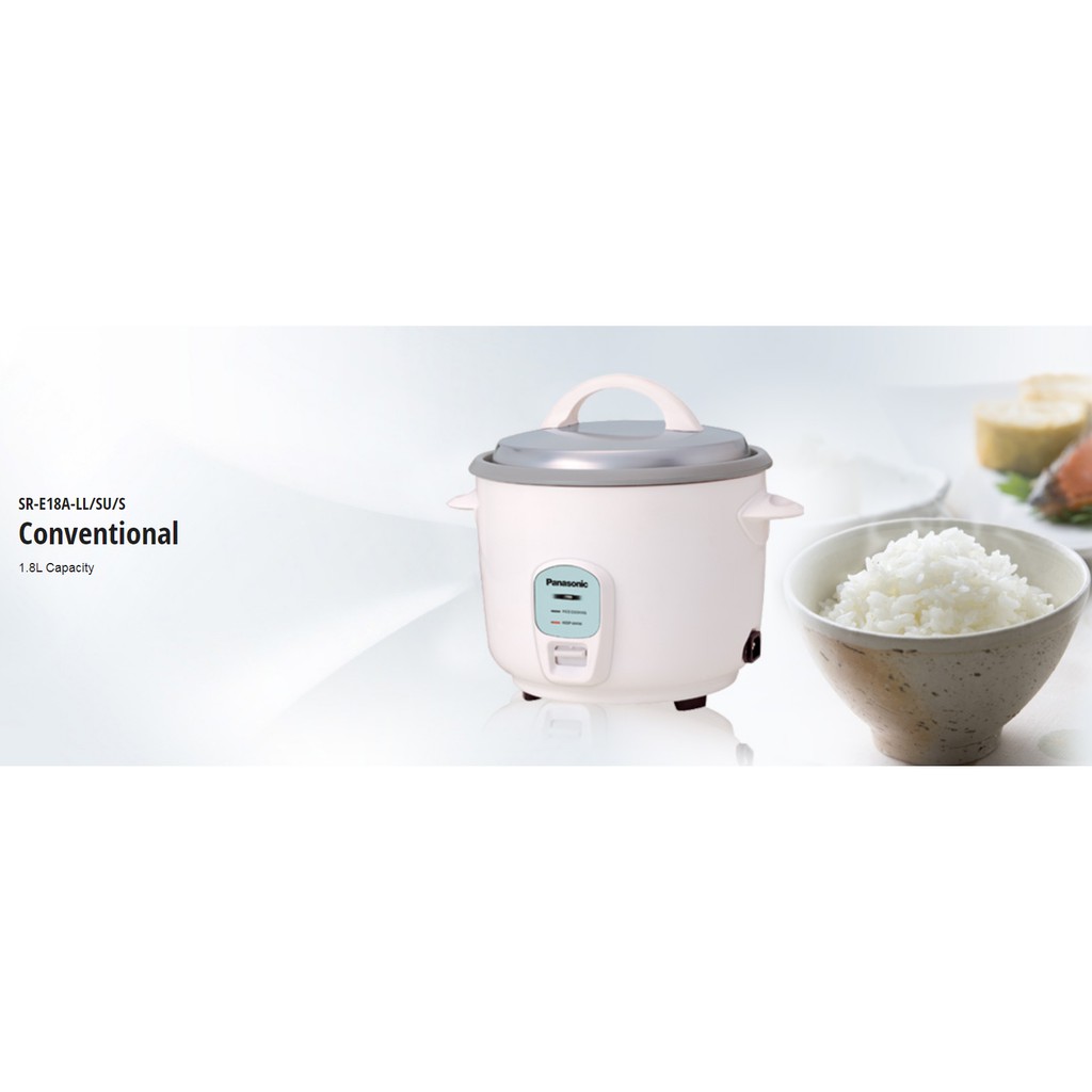 PANASONIC RICE COOKER 1.8L CONVENTIONAL SR Y18G new Shopee Malaysia