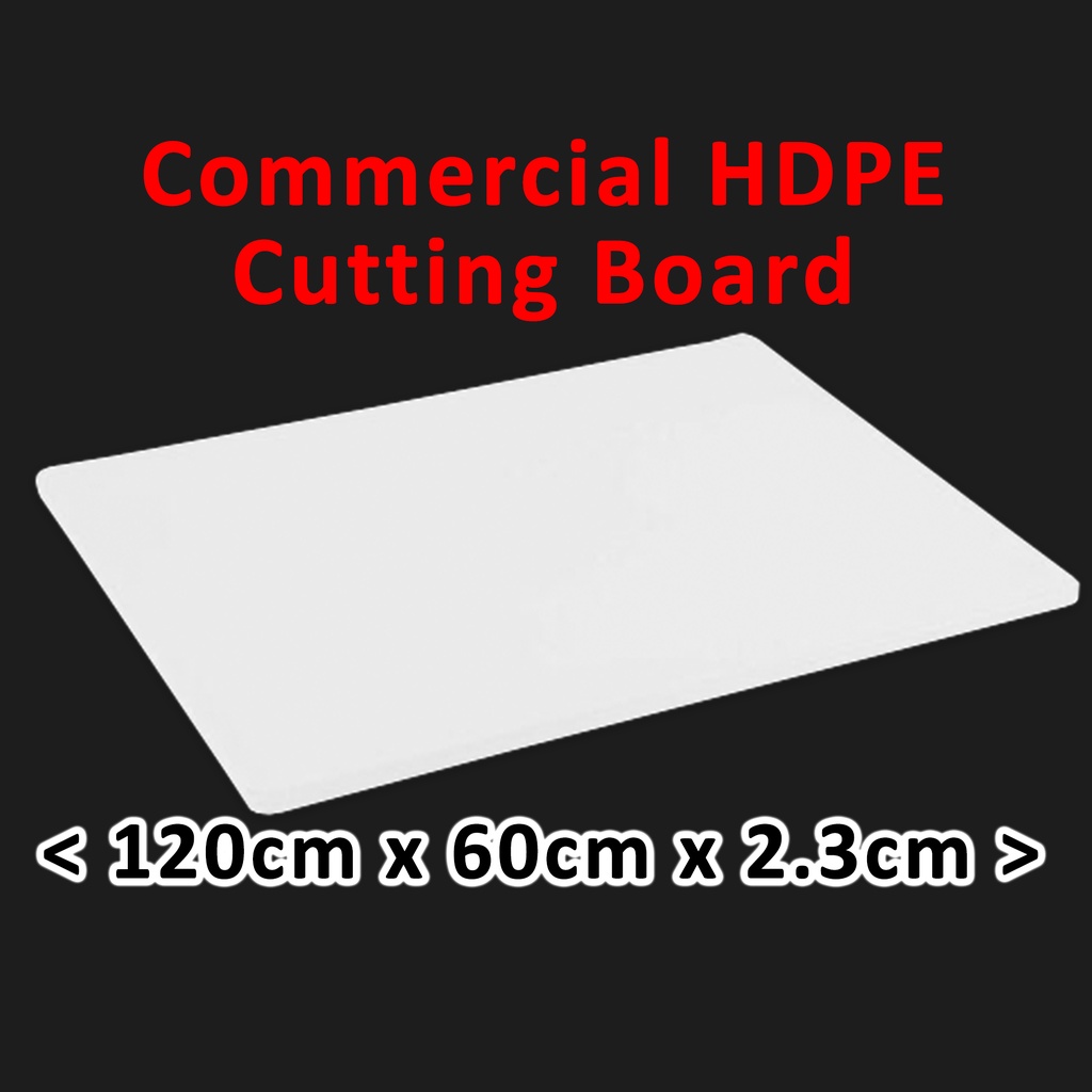 HDPE White Cutting Board Commercial Cutting Board White Professional
