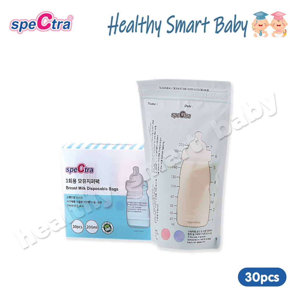 Spectra Breast Milk Bags Breash Milk Disposable Bags 200ml Shopee