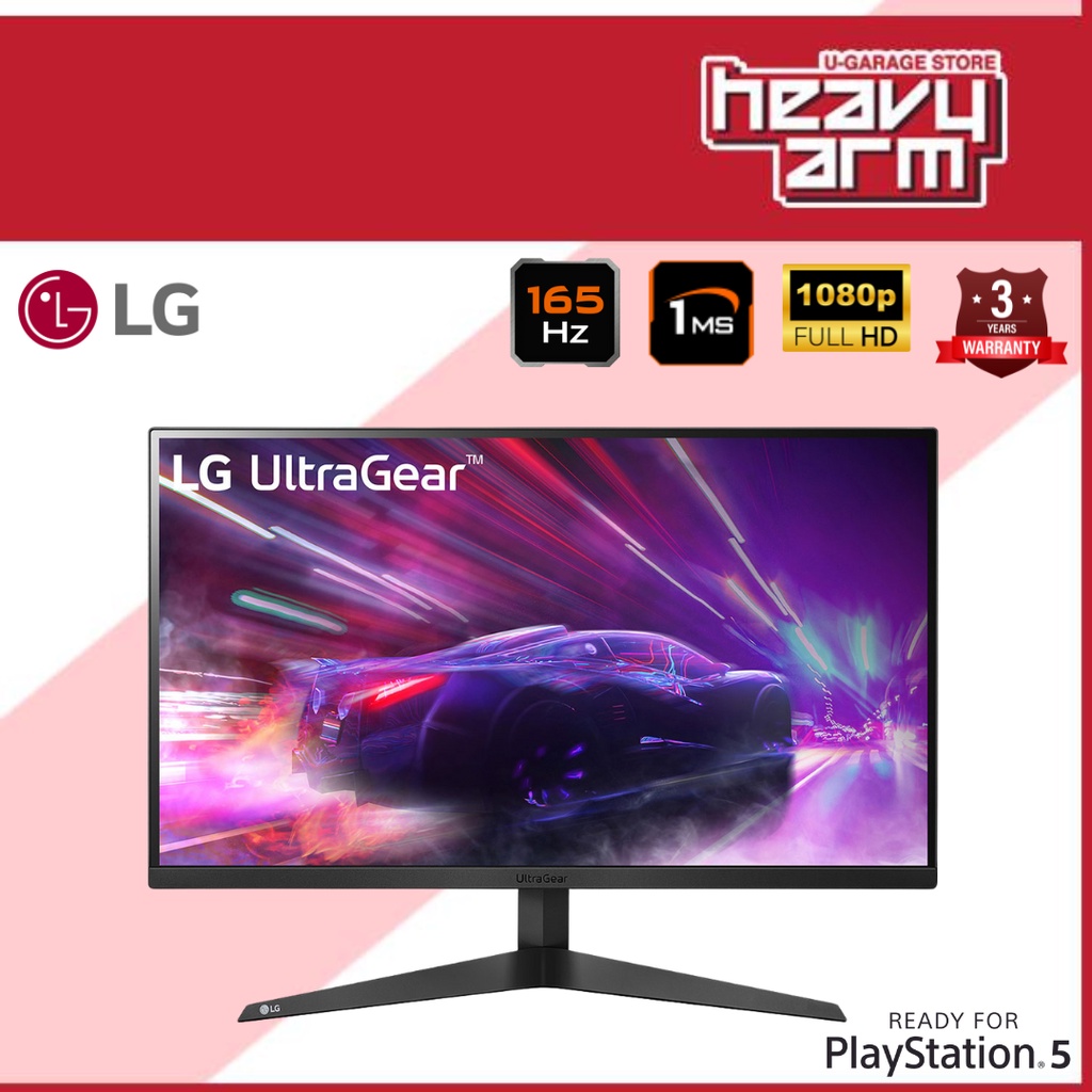 LG Gaming Monitor 24" 27" FHD 165Hz HDR LG UltraGear 27GQ50F VA Monitor (PS5/PS4/Switch/PC