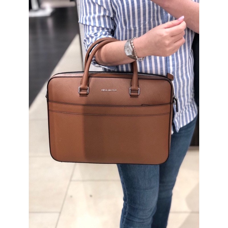 Michael Kors Harrison Briefcase Shopee Malaysia
