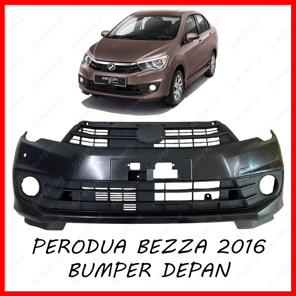 PERODUA BEZZA 2016 2018 FRONT BUMPER / BUMPER DEPAN Shopee Malaysia