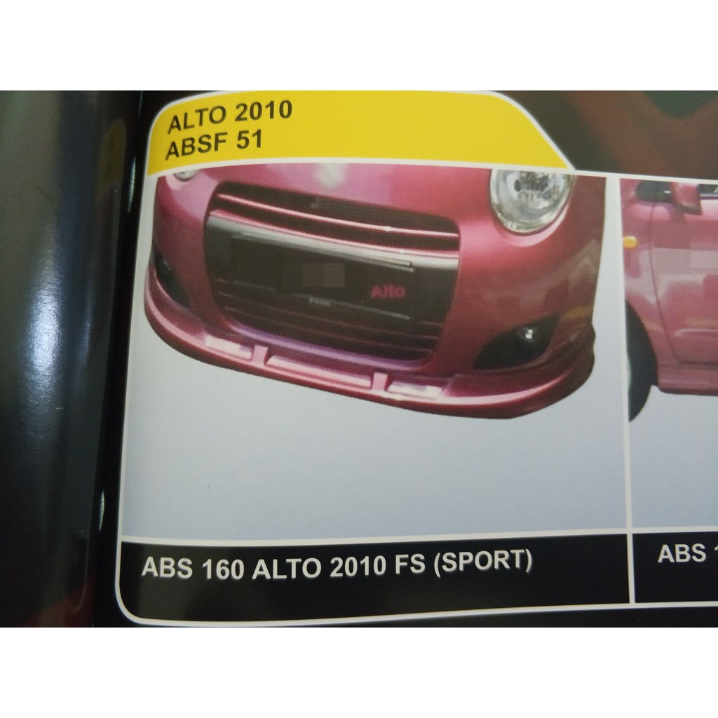 Alto 2010 bodykit and spoiler Shopee Malaysia