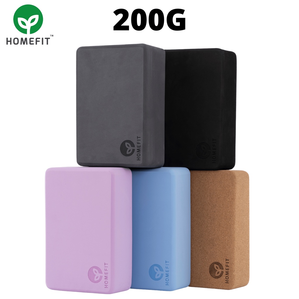High Density foam 200G yoga block / homefitᵀᴹ yoga brick 3'6'9 / 1