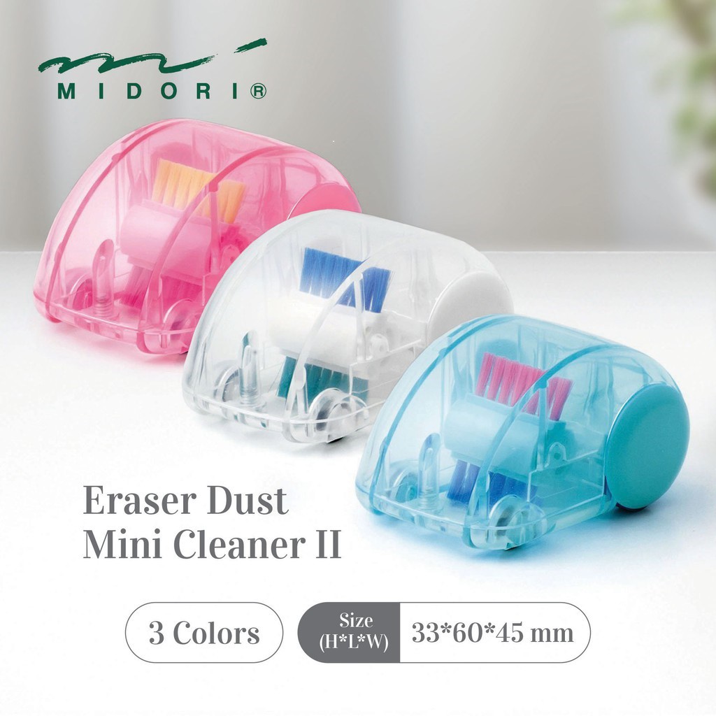 Midori Eraser Dust Mini Cleaner (Car) and Mini Cleaner II (Round