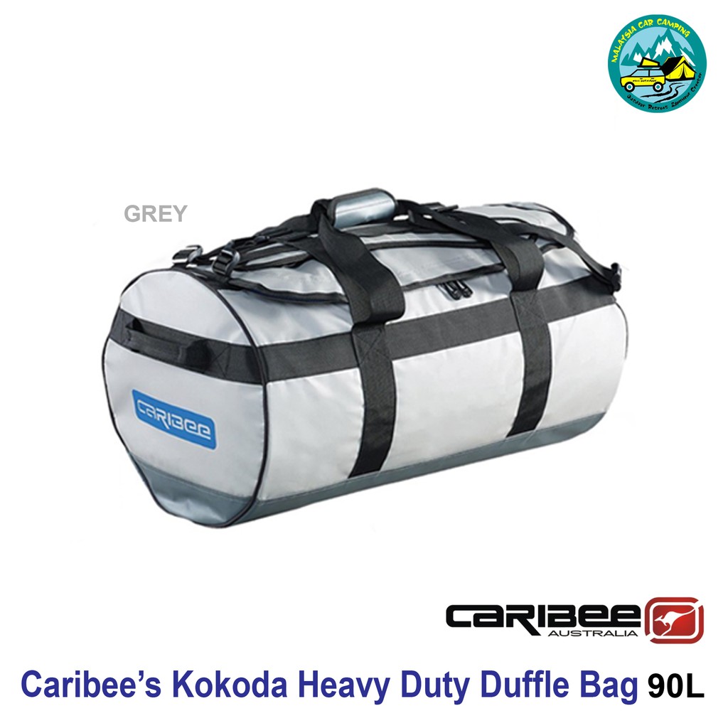 Caribee Kokoda 90L Travel Bag Heavy Duty Waterproof Duffle Bag