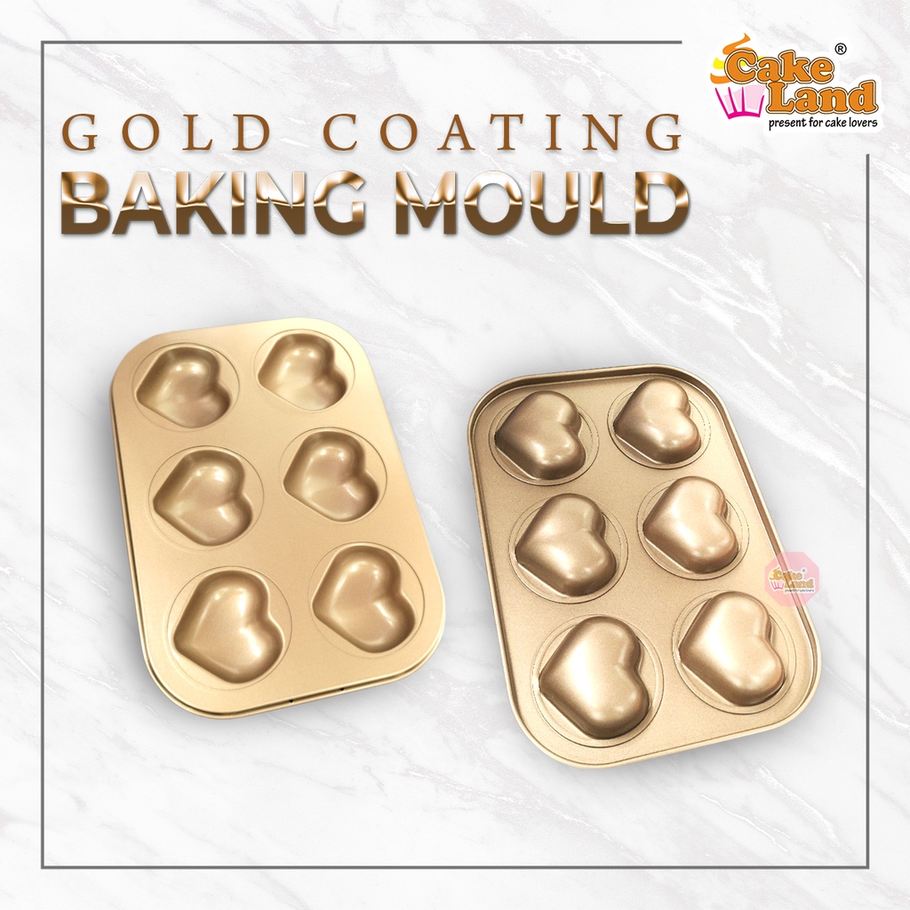 CAKE LAND Madeleine Pan Heart Shopee Malaysia