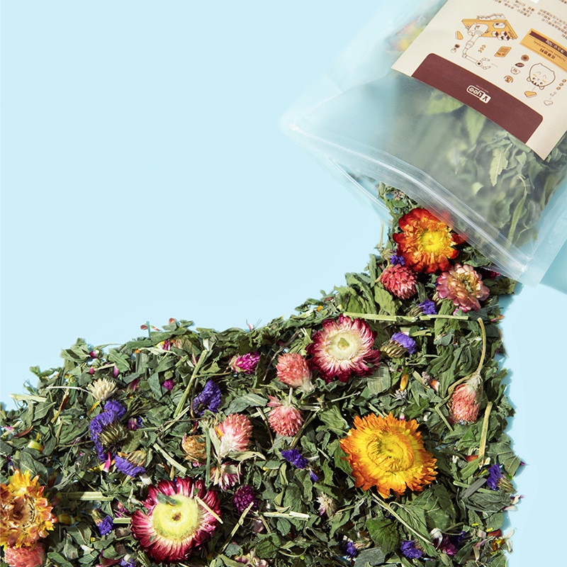 YEE Dried Flower Bedding 50g Small Animal Hamster Guinea Pig Rabbit