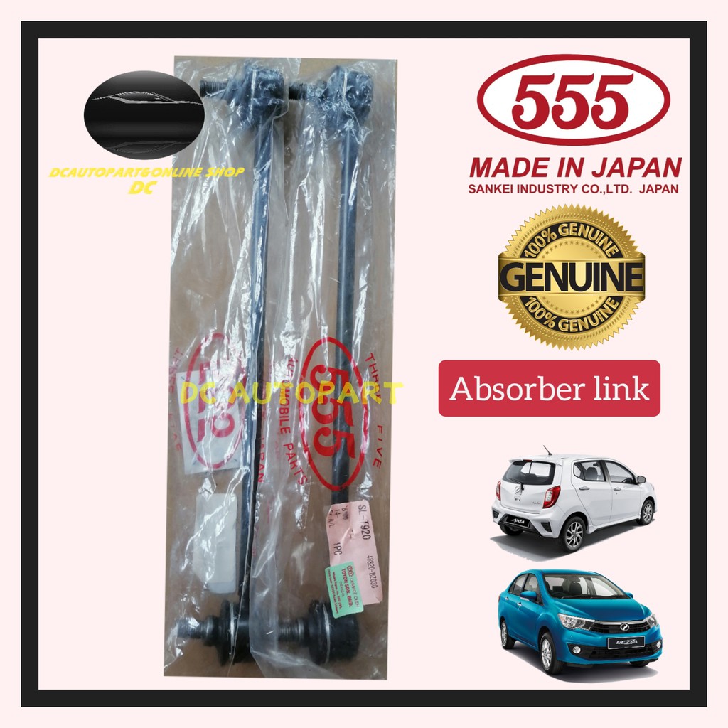 ORIGINAL 555 THREE FIVE PERODUA AXIA BEZZA FRONT STABILIZER LINK