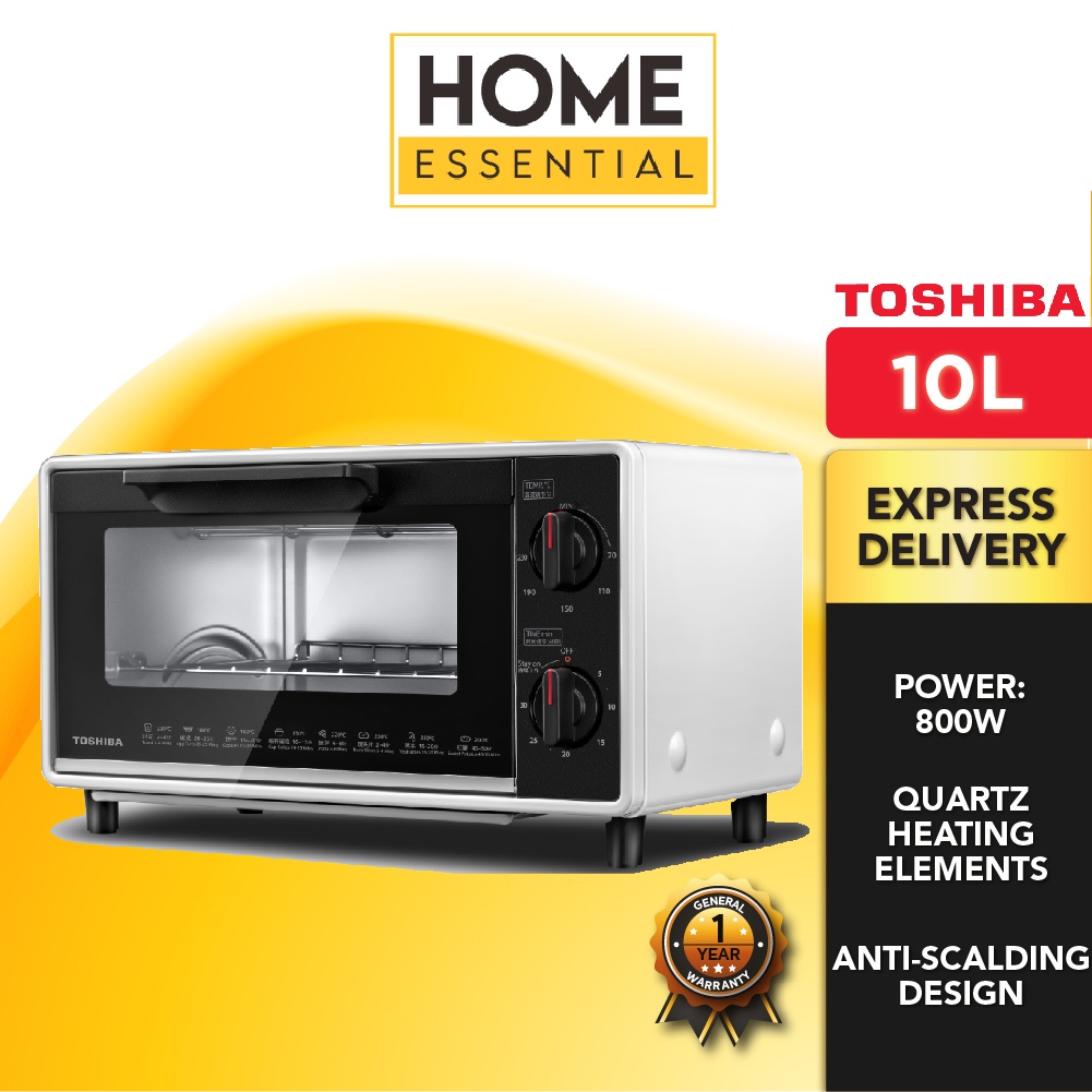 Toshiba 10L Toaster Oven TMMM10DZF(WH) 10L MEO10BDWBK 9.0L EOT