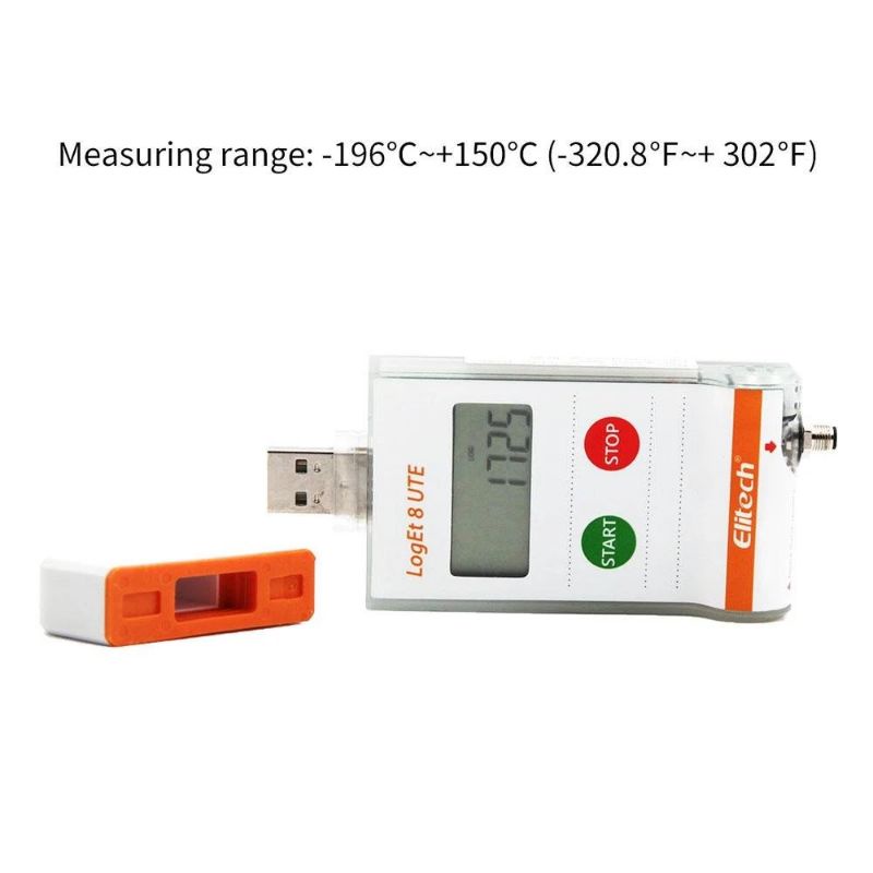 LogEt 8 UTE Elitech Data Logger (External Ultralow Temp) Shopee Malaysia