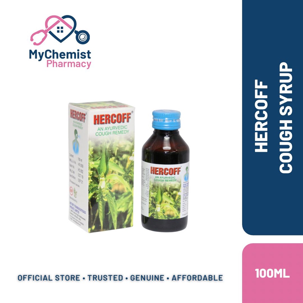 Hercoff & Zecuf Cough Syrup 100ml (Ubat batuk herba sedap) Shopee