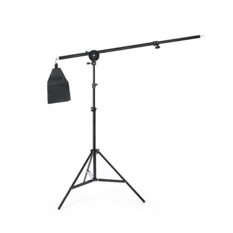 Photography top light boom arm stand weight + 2 meter light stand