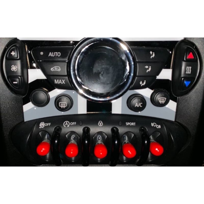 mini cooper toggle switch cover Red 10x pcs R50 r52 R53R55 R56 R57