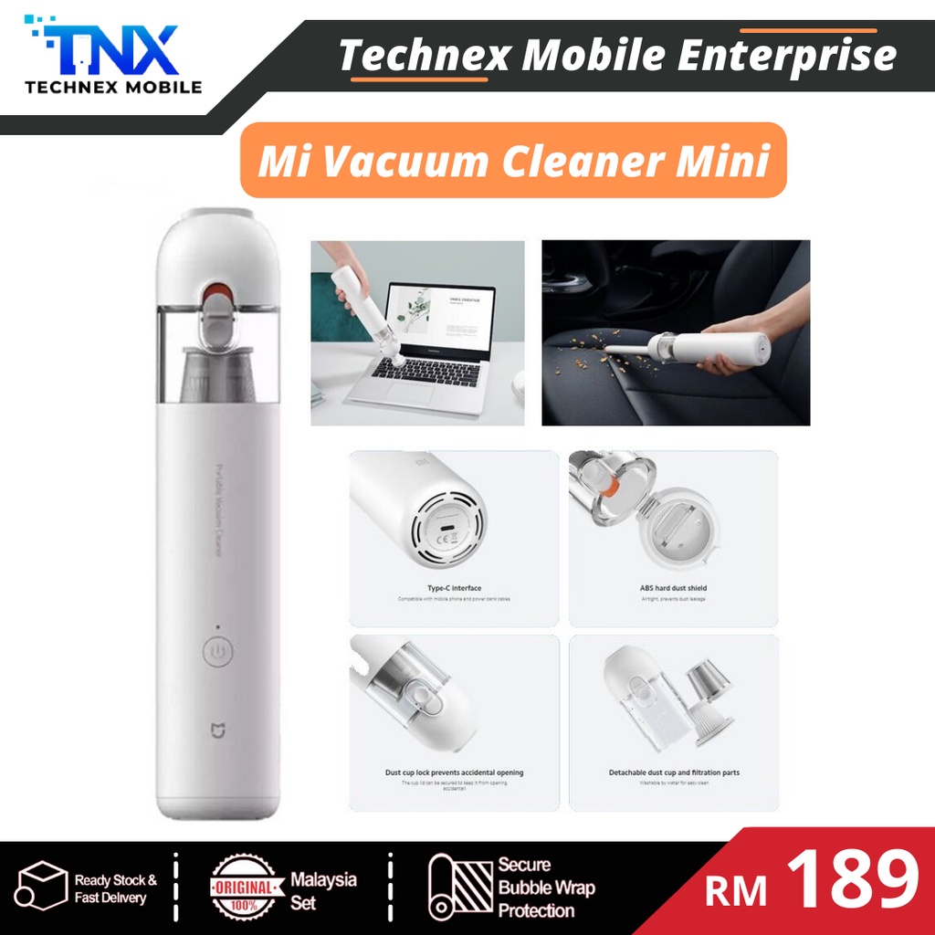 XIAOMI MI VACUUM CLEANER MINI [MYSET][READY STOCK] Shopee Malaysia