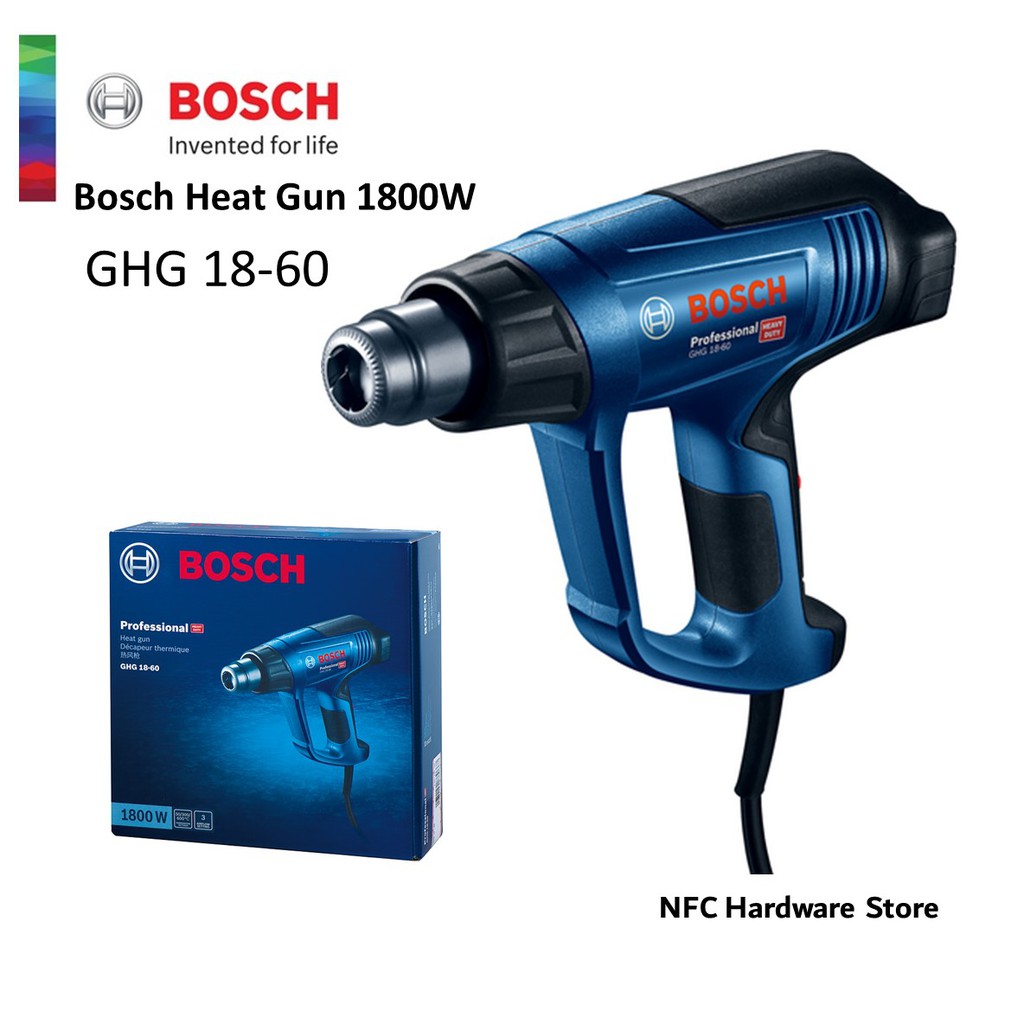 BOSCH GHG 1860 Heat Gun 1800W (Hot Air Gun) Shopee Malaysia