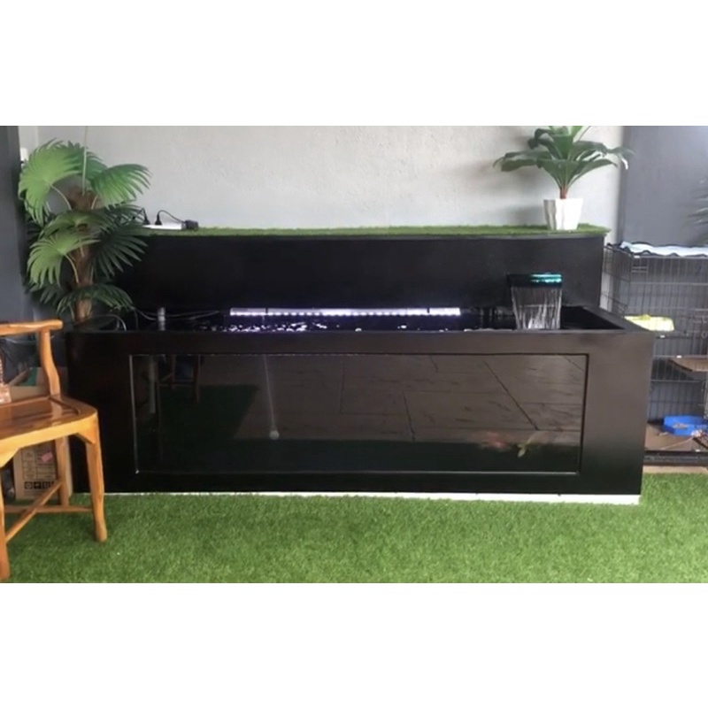 New Design Aquarium 7' x 3' x 2' Fibre Fish Tank Front Glass with