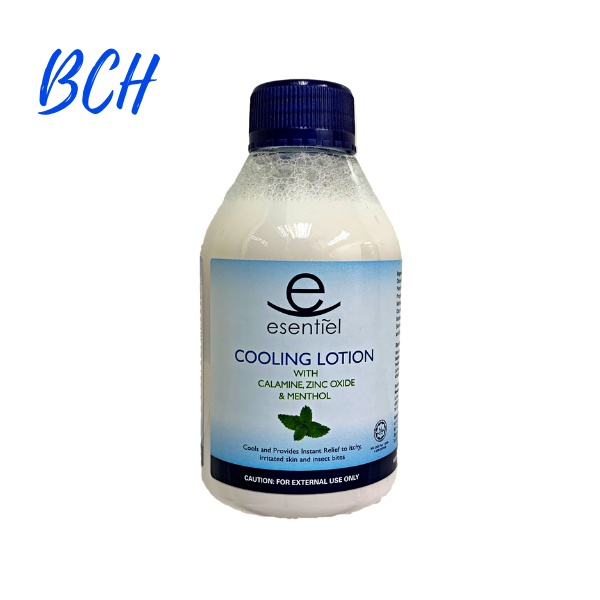 Esentiel Cooling Lotion 100ml With Calamine Zinc Oxide & Menthol