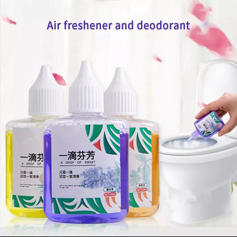 A drop of fragrant air freshener shoes deodorant to remove odor