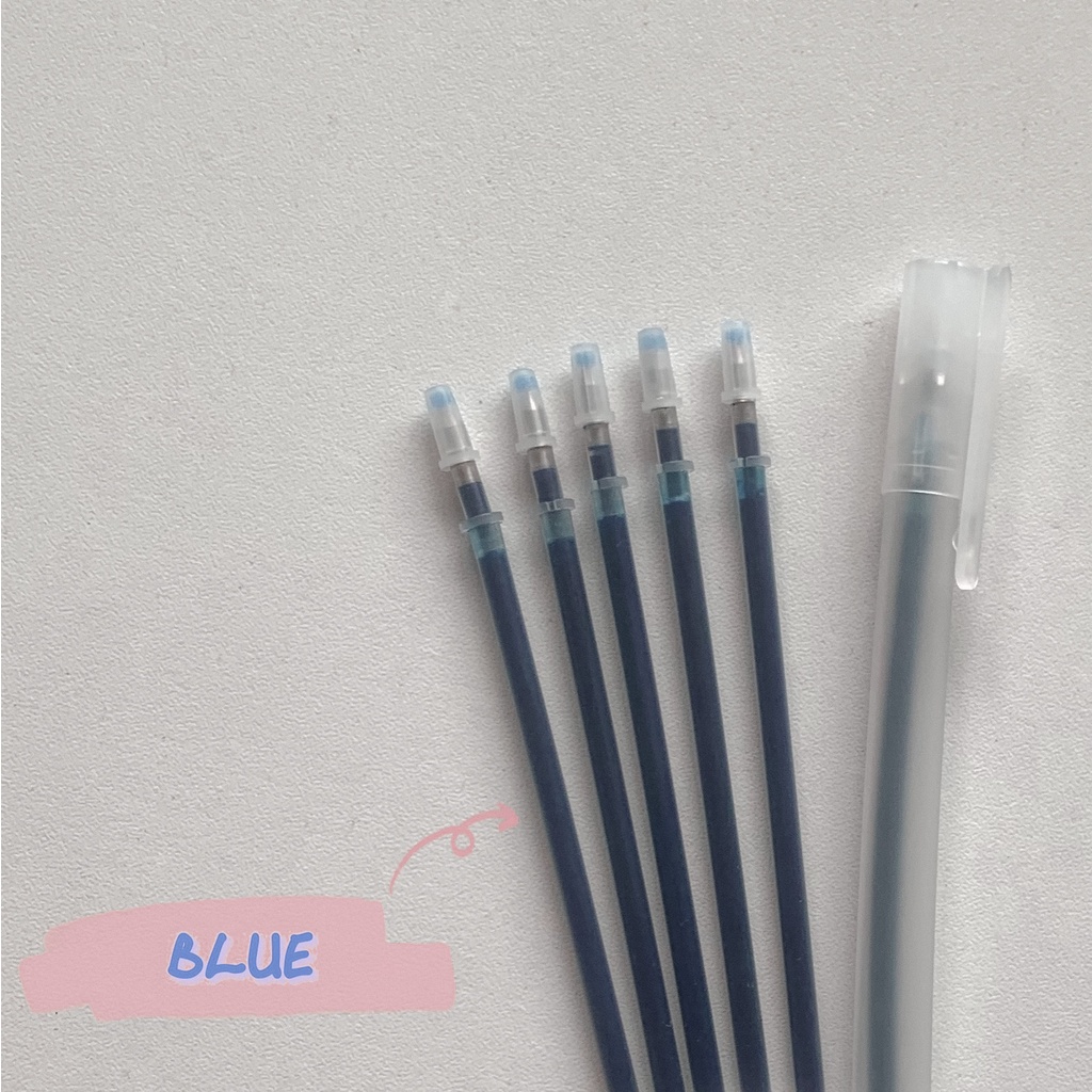 【R&R】Muji Gel Pen Test Good Gel Pen Gel Pen 0.5 Muji Pen Zhi Xin Gel