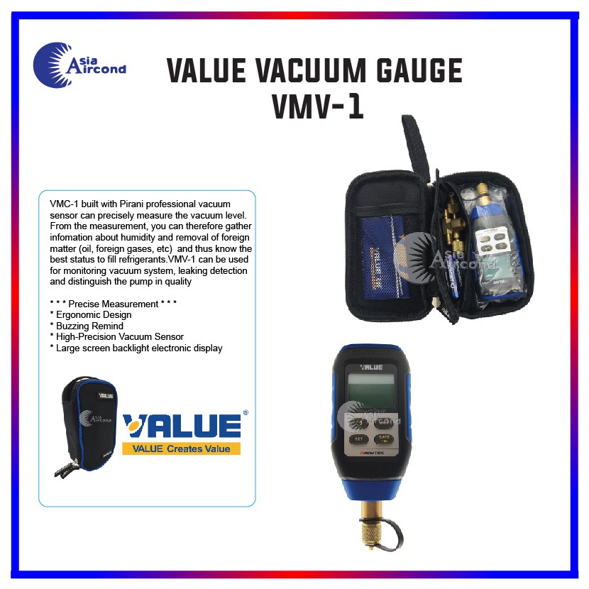 VALUE VACUUM GAUGE VMV1 Shopee Malaysia