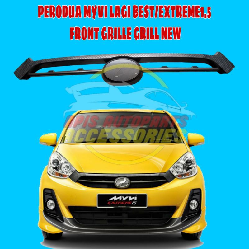 PERODUA MYVI LAGI BEST/ EXTREME 1.5 FRONT GRILLE GRILL GRILLE DEPAN