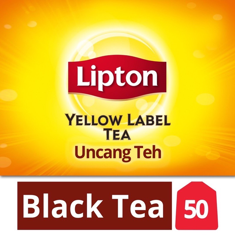 Lipton Yellow Label Black Tea (50s) Shopee Malaysia