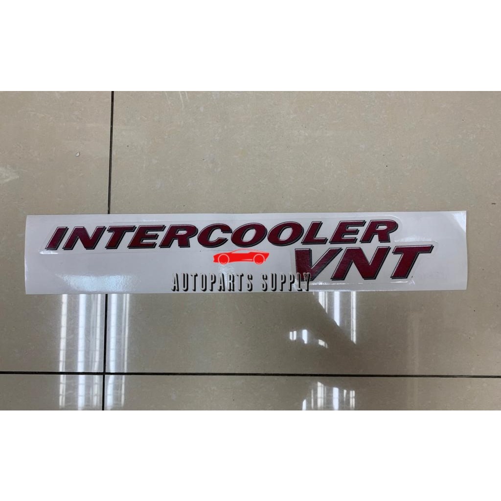 ORIGINAL TOYOTA HILUX VIGO INTERCOOLER VNT STICKER Shopee Malaysia