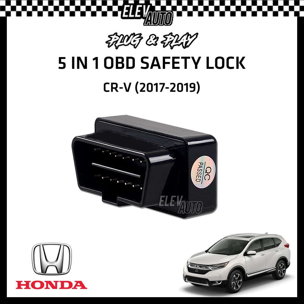 Honda CRV CRV G5 2017 2023 OBD Safety Auto Door Lock (5 in 1) Foot