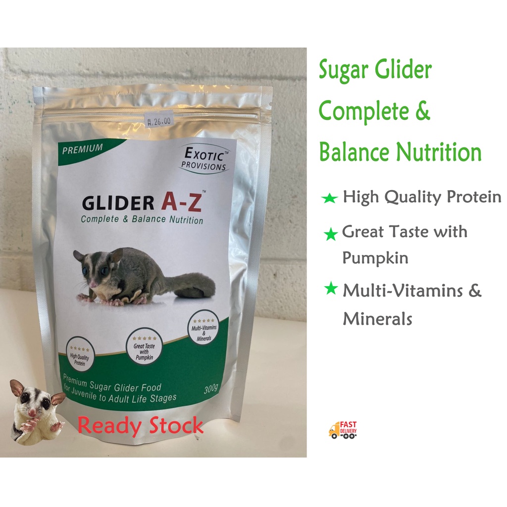 💥PROMOTION💥Exotic Provisions Premium Sugar Glider Food / Makanan Sugar