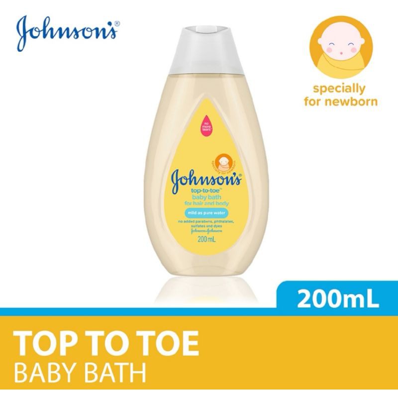 Johnson's Baby TopToToe Bath (200ml) Shopee Malaysia