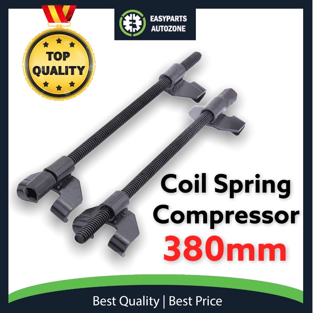 Autozone 380mm Heavy Duty Coil Spring Compressor Kit Shopee Malaysia