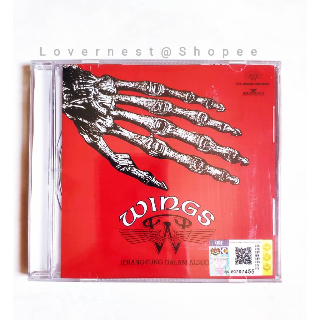 Wings Jerangkung Dalam Almari CD Album Shopee Malaysia
