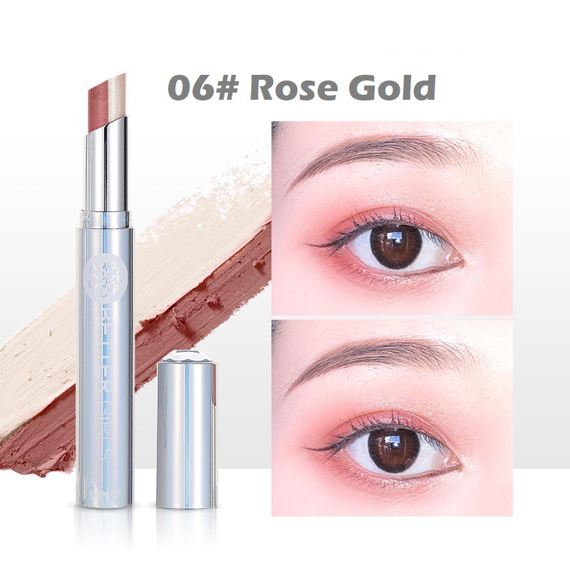 KAXIER Velvet 2 Tone Eyeshadow stick Gradient Effect Eyeshadow Bar