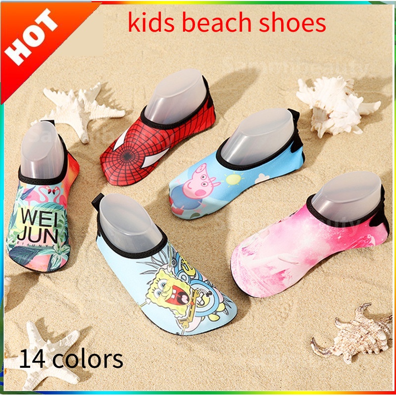 Spot goods kids shoes Nonslip Beach Swim Shoes Diving Swimming Water