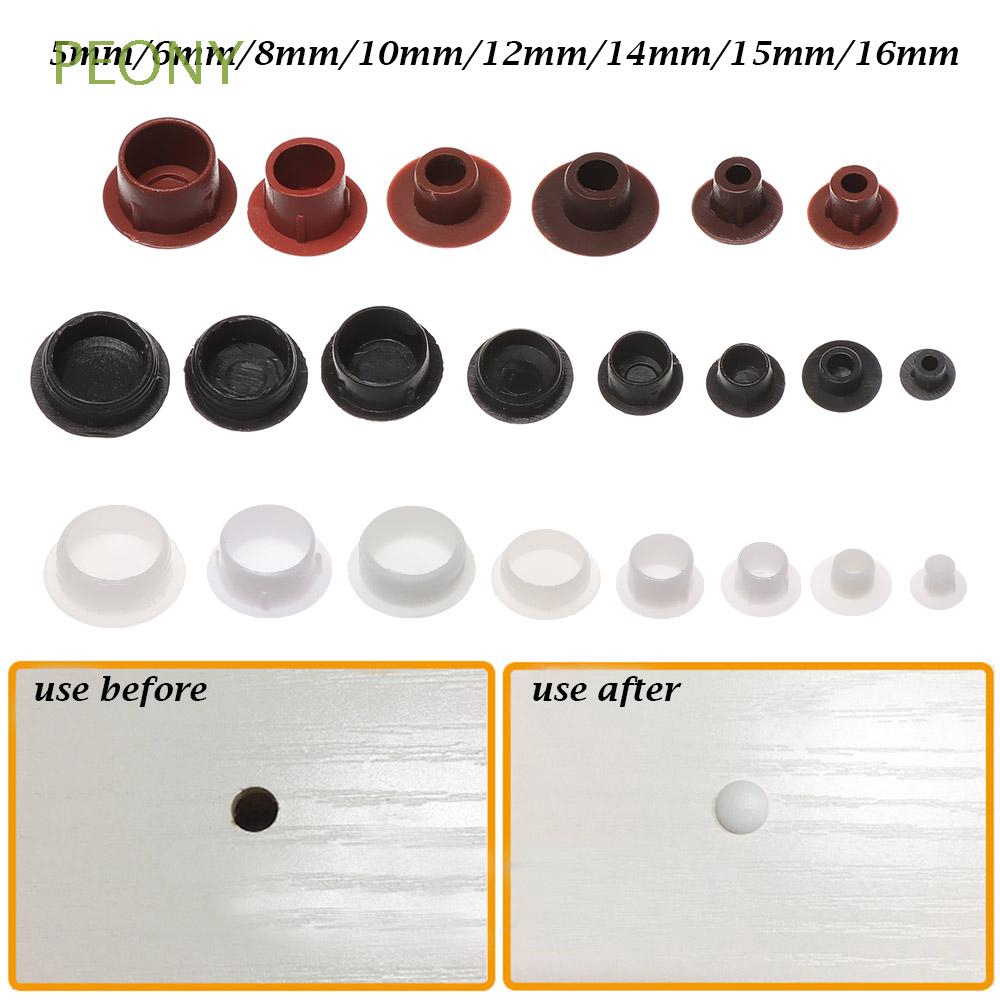 PEONY 50Pcs Exterior Hardware Hole Ornament Drill Hole Plug Furniture Hole Covers Shopee Malaysia
