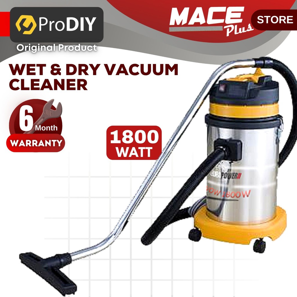 PRODIY PRO301 / EUROPOWER/ EUROX VAC5001 1800W 30L Wet & Dry Heavy Duty